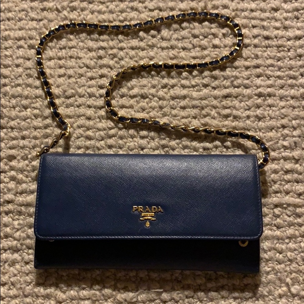 Prada wallet crossbody